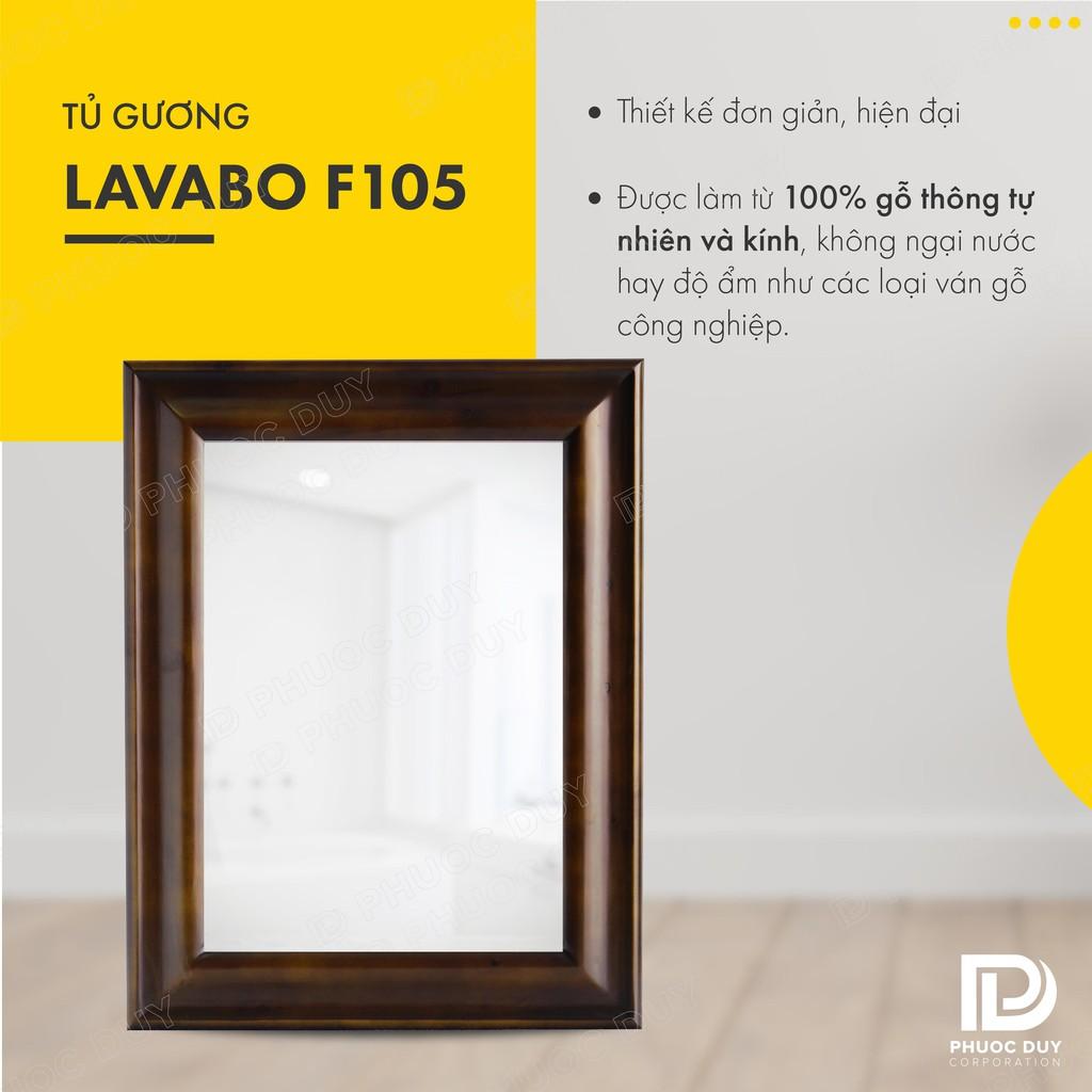 Tủ gương phòng tắm treo tường đa năng - Tủ gương Lavabo F105