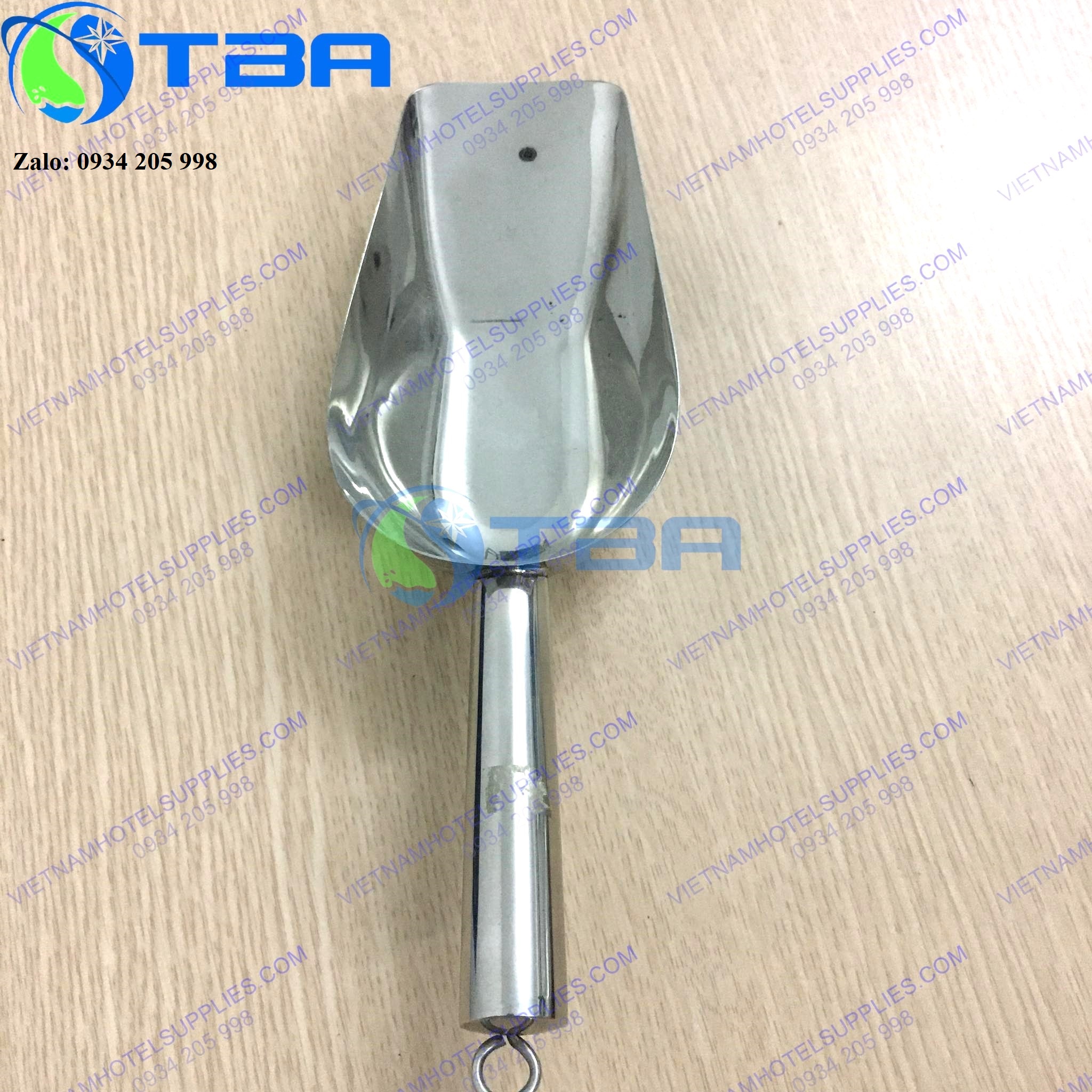 Muỗng inox không gỉ xúc đá xúc hạt cao cấp