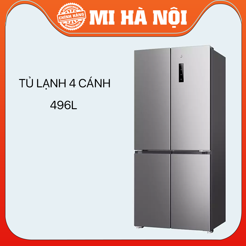 Tủ lạnh bốn cánh Xiaomi Mijia 496L có đông mềm - Hàng chính hãng