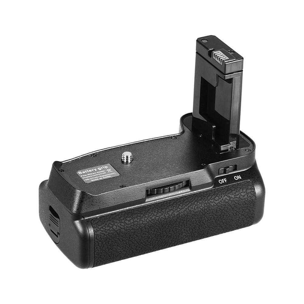 Giá đỡ pin dọc cho máy ảnh DSLR Nikon D5300 D3300 D3200 D3100 EN-EL 14 có thể điều khiển từ xa