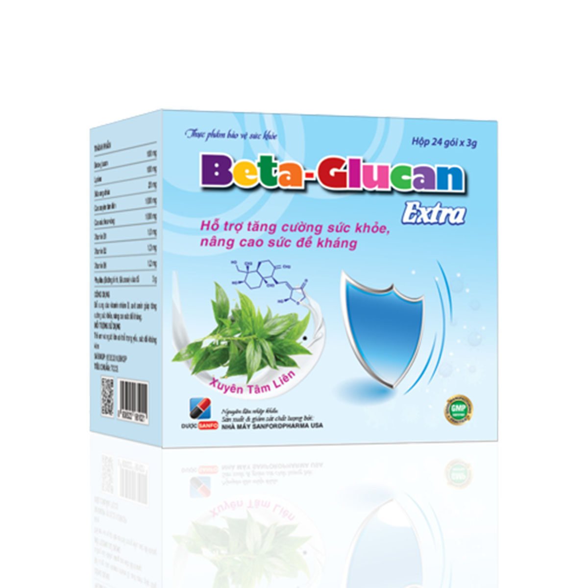 Cốm Beta Glucan Extra - Liệu pháp tăng cường miễn dịch