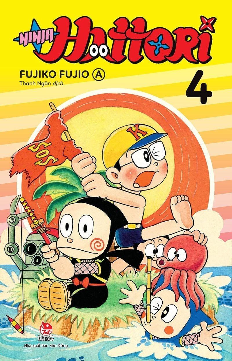 Combo Manga - Ninja Hattori: Tập 1 - 4 (Bộ 4 Tập)