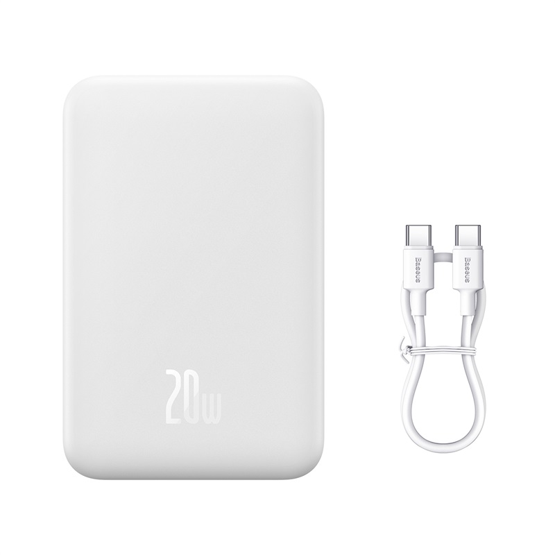 Pin Dự Phòng Không Dây Tích Hợp Nam Châm OS-Baseus Magnetic Mini Wireless Fast Charge Power Bank 20000mAh 20W