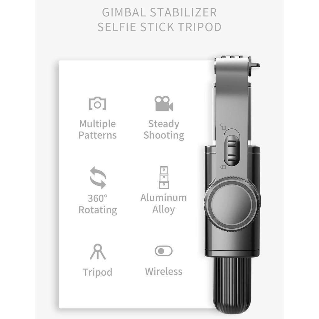 Selfie Stick Monopod Tripod Bluetooth Remote Shutter For 11 Black