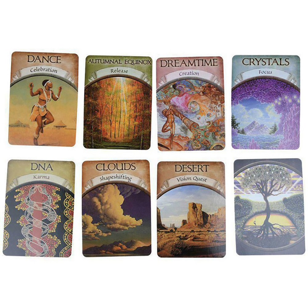 Bộ Bài Oracle Earth Magic 48 Lá Bài Tặng File Tiếng Anh Và Đá Thanh Tẩy