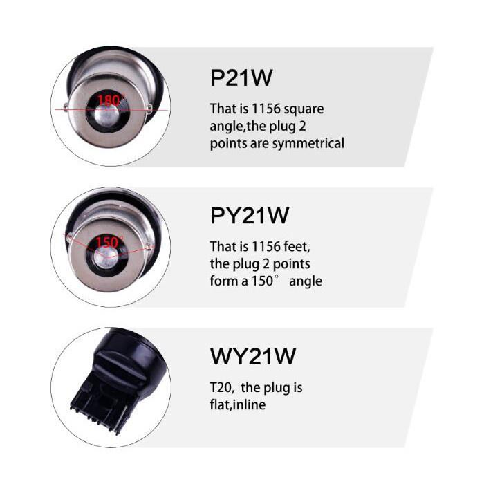 Bóng Đèn LED xi nhan ô tô Siêu Sáng 12v T20 144 mắt led S25 1156 Ba15S P21W Cho Xe Hơi Bay15D Bau15S Py21W T20 / T25