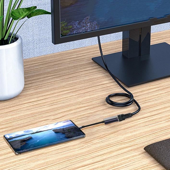 Cáp chuyển USB Type-c ra HDMI cho Asus, Táo, Xps, HP - Jinghua Z340 - Hồ Phạm