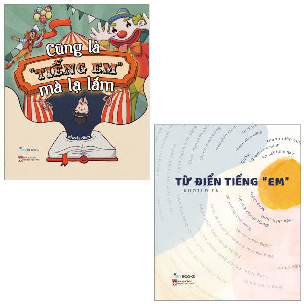 Combo Sách Từ Điển Tiếng Em  Cũng Là Tiếng Em Mà Lạ Lắm Bộ 2 Cuốn