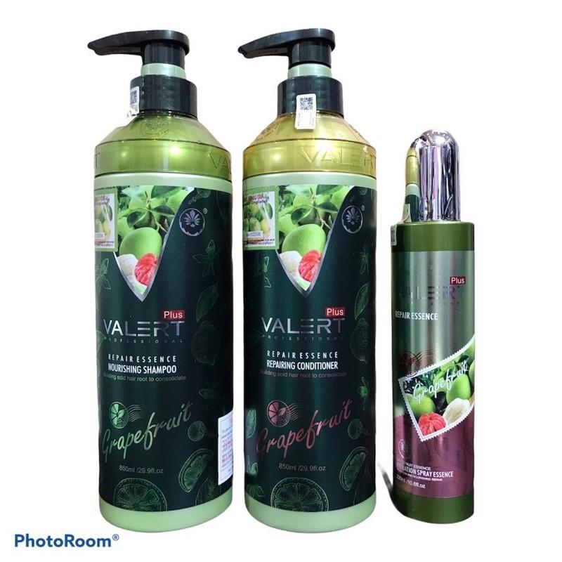 COMBO CẶP DẦU GỘI DẦU XẢ BƯỞI GRAPEFRUIT 850ML TẶNG 01 XỊT DƯỠNG 220ML