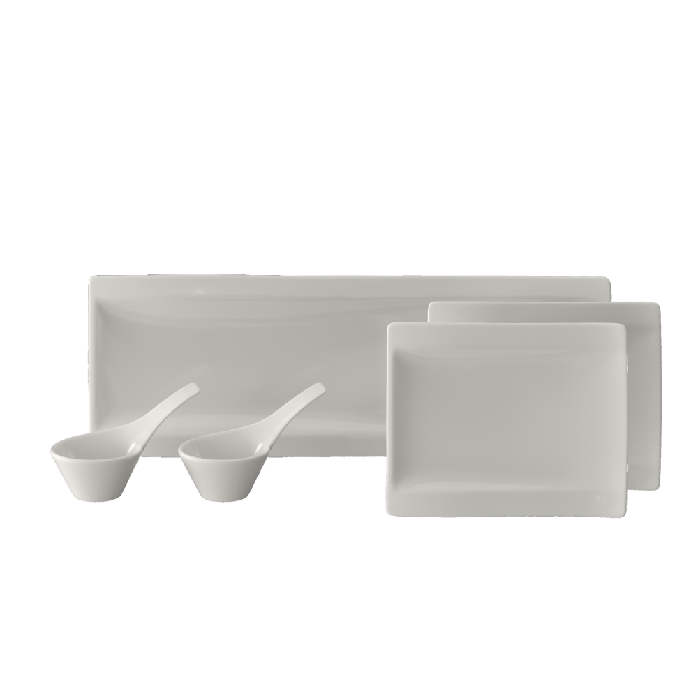 Set 5 món đựng đồ ăn Villeroy &amp; Boch NewWave Antipasti made in Germany hàng chính hãng