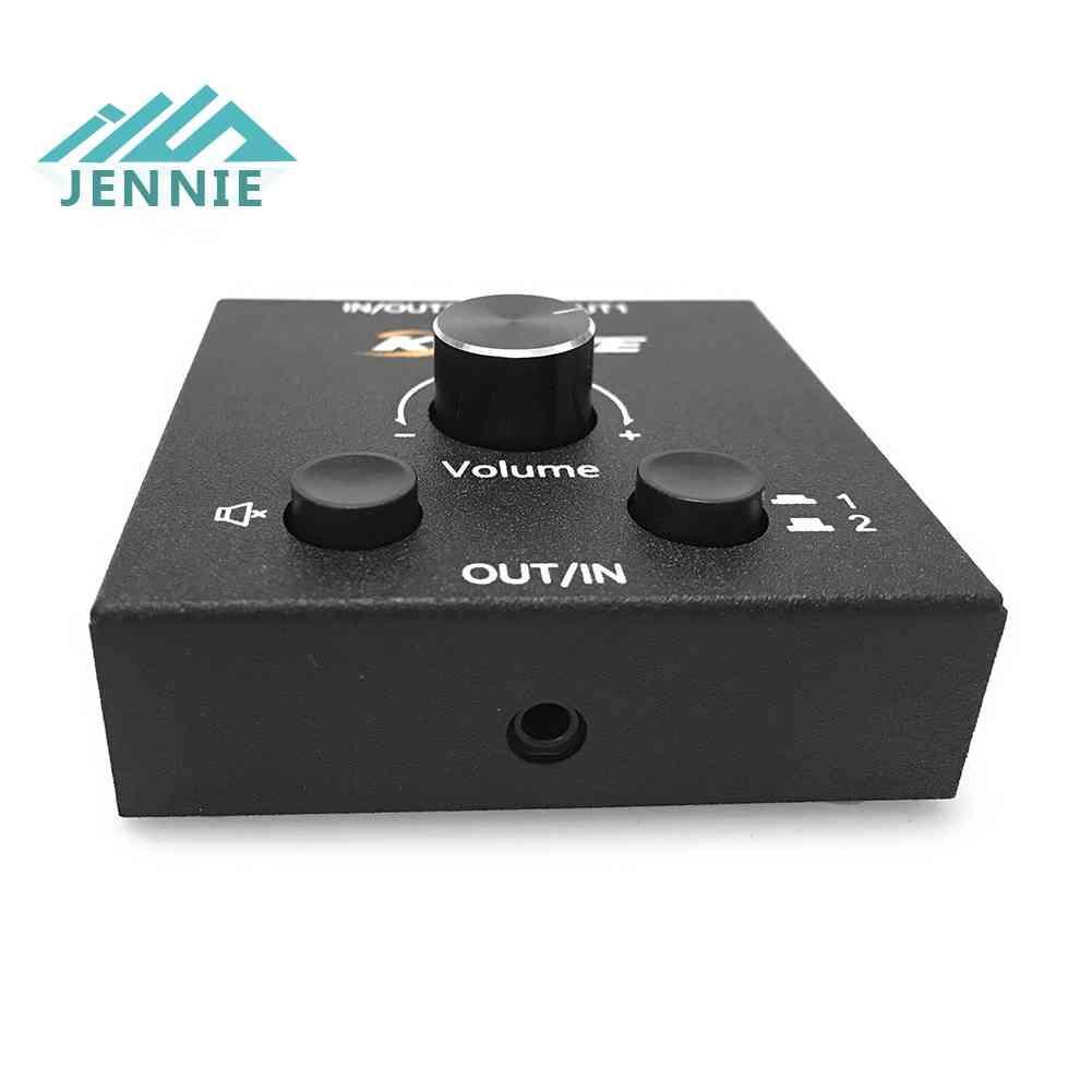 Bộ Chuyển Đổi Âm Thanh Nổi 2x1 / 1x2 3.5mm H1 Chất Lượng Cao