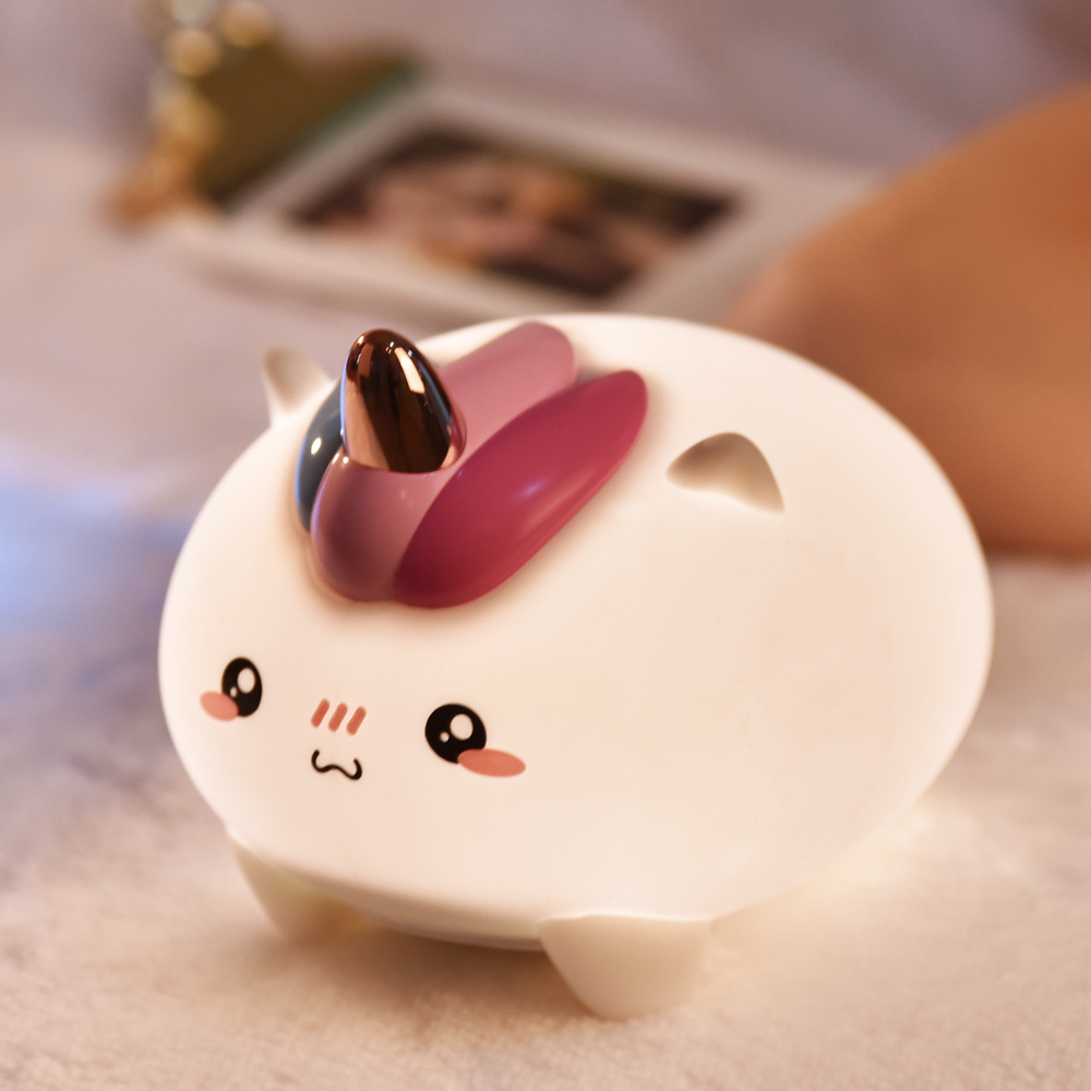 Đèn Trang Trí Led Thú Unicorn Đổi Màu
