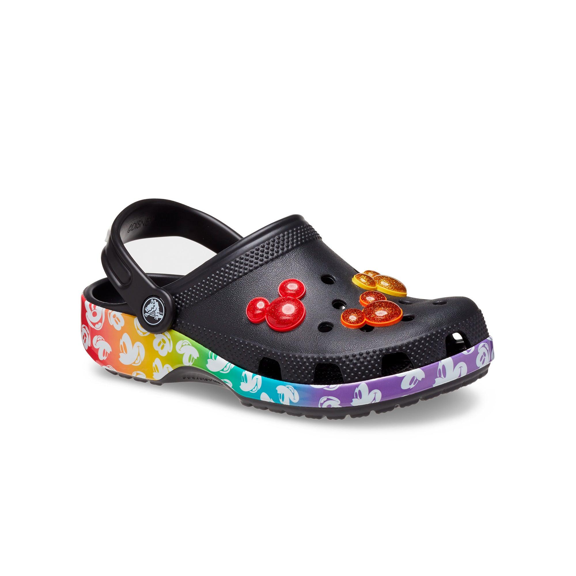 Giày lười trẻ em Crocs Classic Clogid Disney Rainbow - 207743-0C4