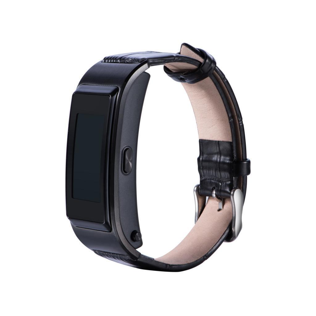 Smart Sports Bluetooth PU leather bracelet for B5 18mm black