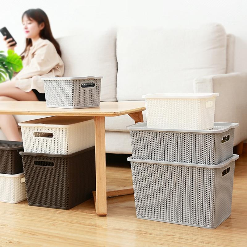 Giỏ Đựng Đồ Có Nắp Đậy Tiện Dụng Chất Lượng Cao