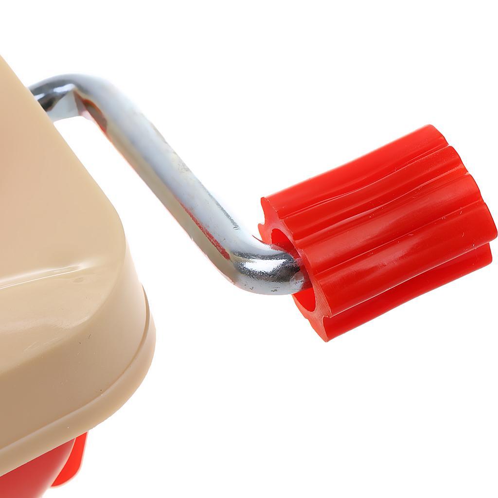 2 Pieces/Set Umbrella Swift Yarn Winder Hand Operated Ball Winder Bobbin Winder Holder Knitting Tool
