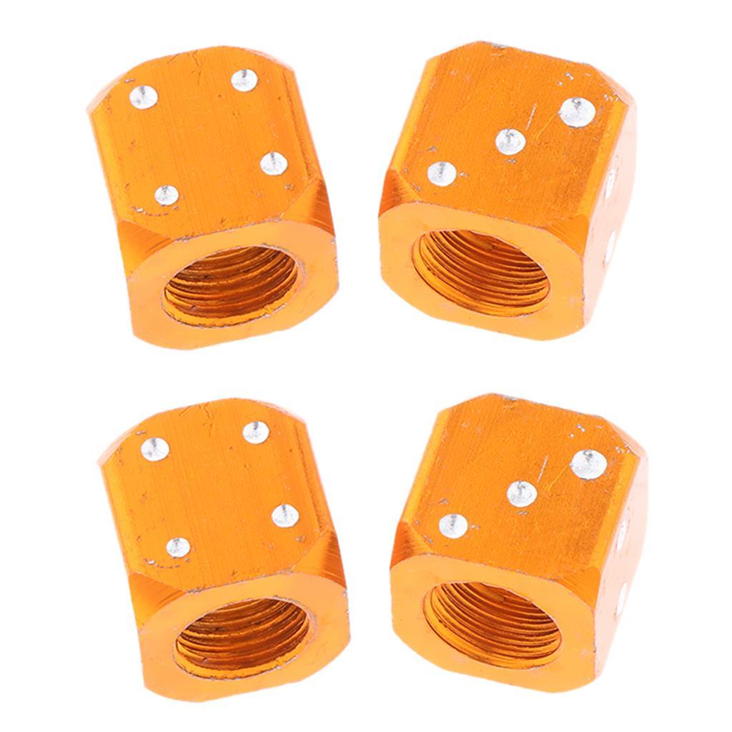 4 Pieces Car Truck Motorcycle Tyre Tire Valve Core Caps Wheel Valve Stem Cap
