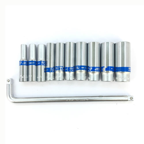Bộ Tuýp Khẩu 11 Chi Tiết 1/4" Dạng Chữ L 5-14mm