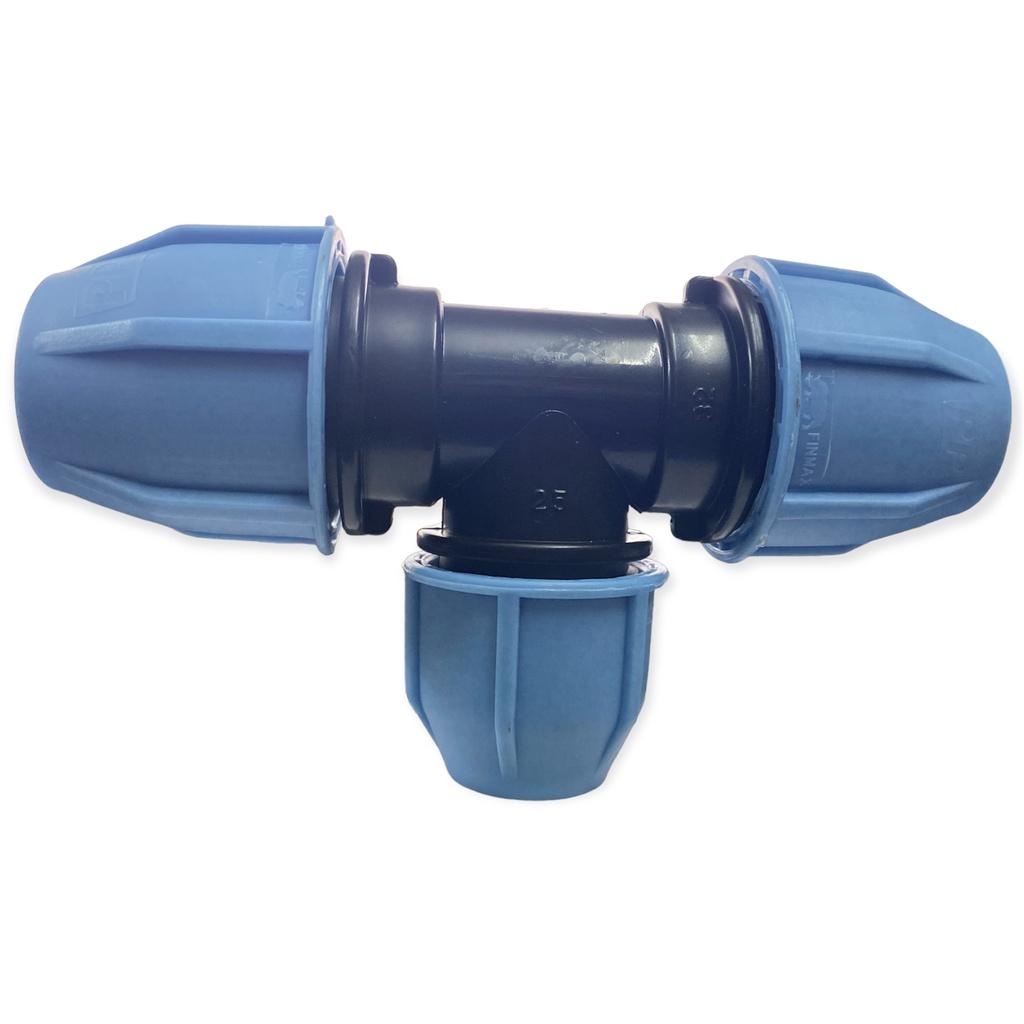 Phụ kiện măng sông ống HDPE 32mm, Không Cần Hàn - Nối ren ngoài 34/32