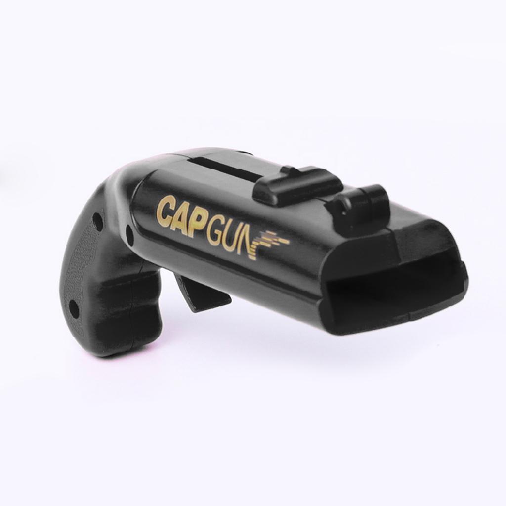 6xCap Beer Bottle Opener Flying Cap Launcher Bar Tool Beer Opener Black