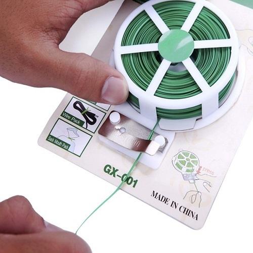 Dây Kẽm Bọc Nhựa Buộc Đồ Đa Năng Twist Tie 50M
