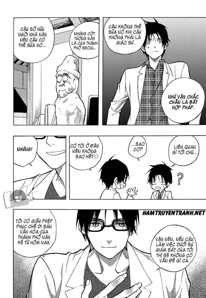 ngôi nhà của người phục chế chapter 17 18