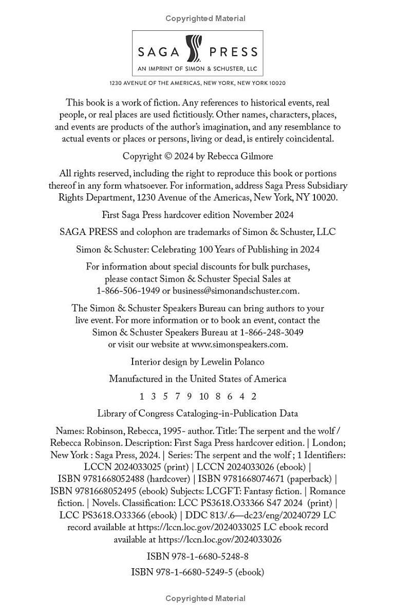 Sách ngoại văn: The Serpent And The Wolf