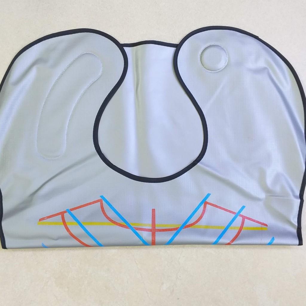 Áo choàng da dán Sọc kích thước dài 65cm