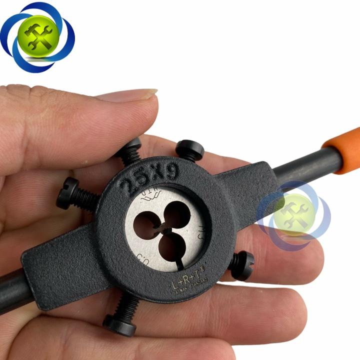 Tay quay taro ren ngoài L+R+T M7 - M9 sử dụng bàn ren đường kính 25 x 9mm
