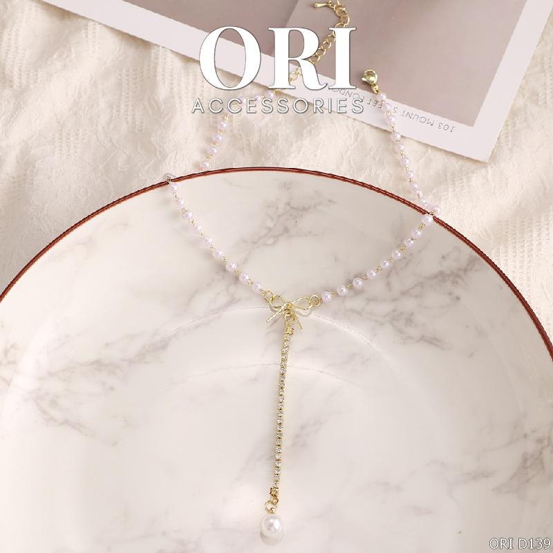 Dây chuyền nữ Clement thời trang độc đáo ORI ACCESSORIES D139