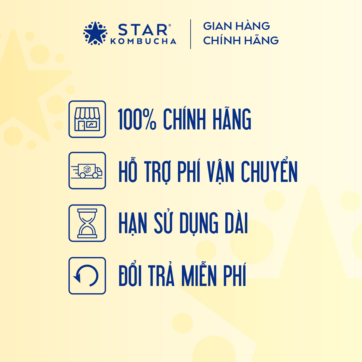 Thùng 12 lon thức uống lên men STAR KOMBUCHA Xoài Kiwi / Mellow Mango