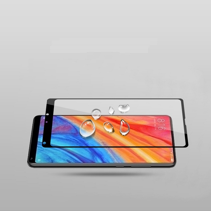 Dán kính cường lực full 5D tràn màn hình dành cho Xiaomi Mi Mix 2s phủ màu