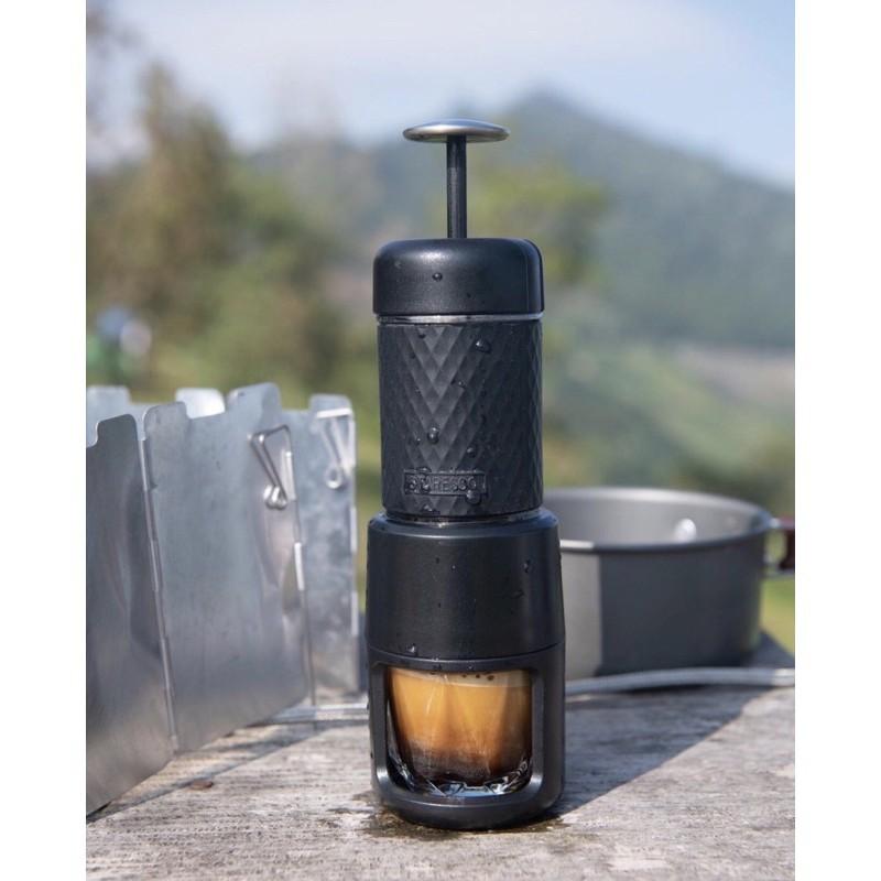 Máy pha cà phê Staresso du lịch đồ cắm trại máy pha cafe cầm tay Basic campout A063