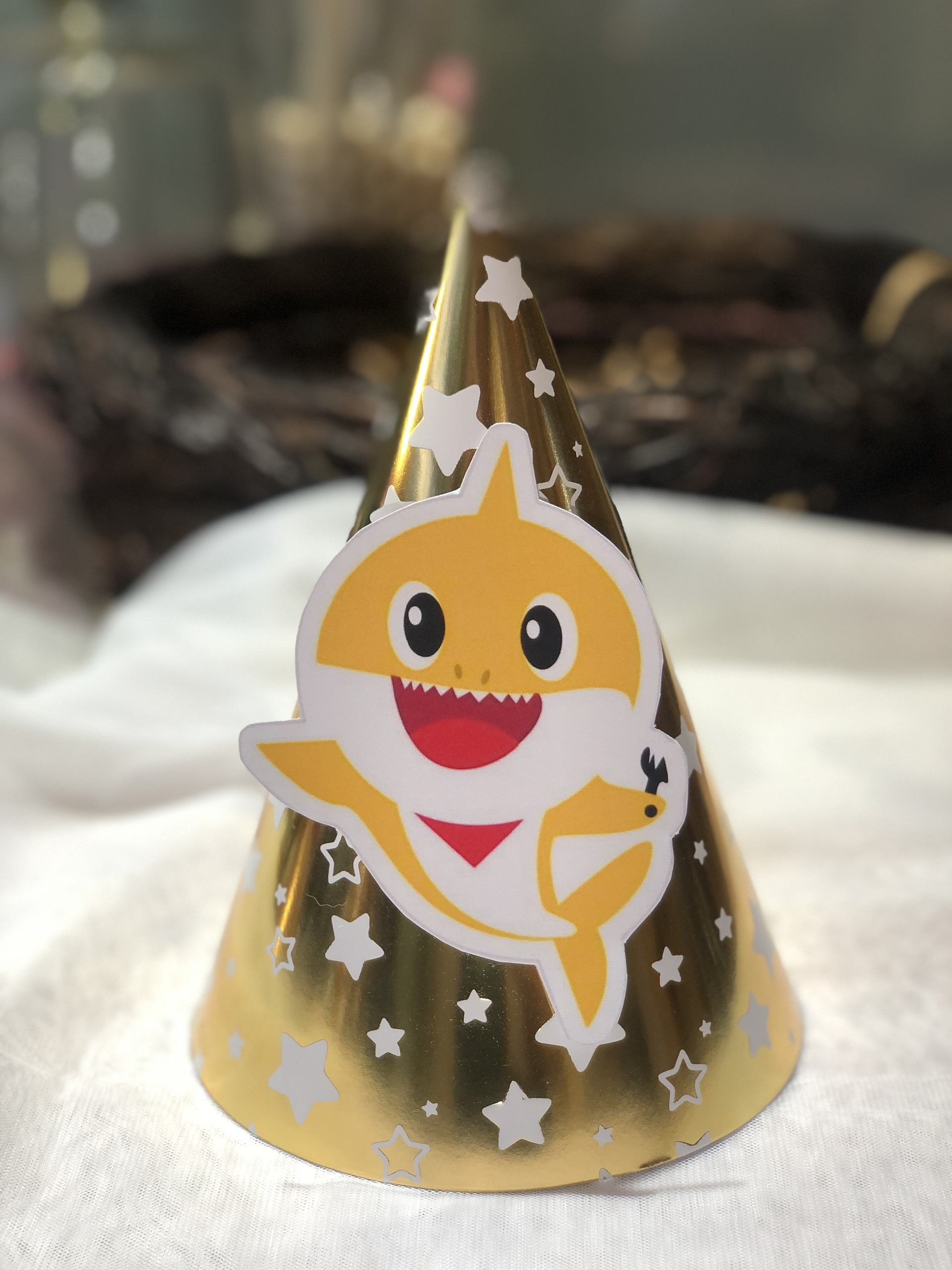 Nón Sinh Nhật Baby Shark Cho Bé - Baby Shark Birthday Hat TCL55