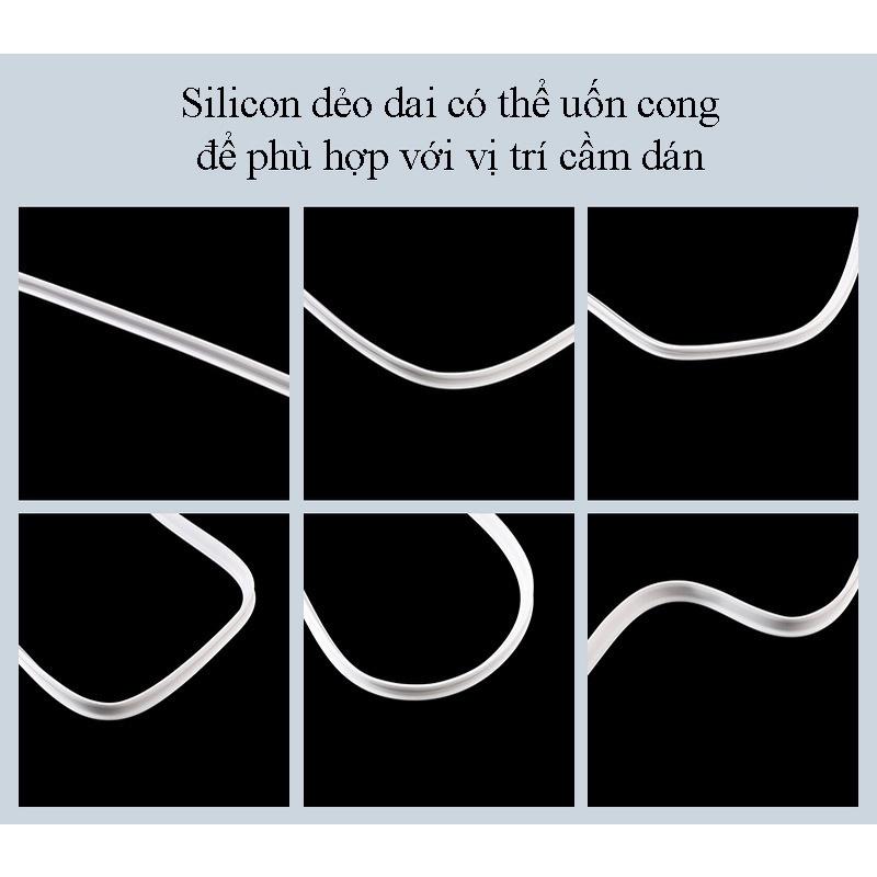 Thanh Ngăn Nước, Dải Silicon Chặn Nước Dùng Cho Nhà Tắm, Nhà Vệ Sinh, Chỗ Rửa Tay, Máy Giặt
