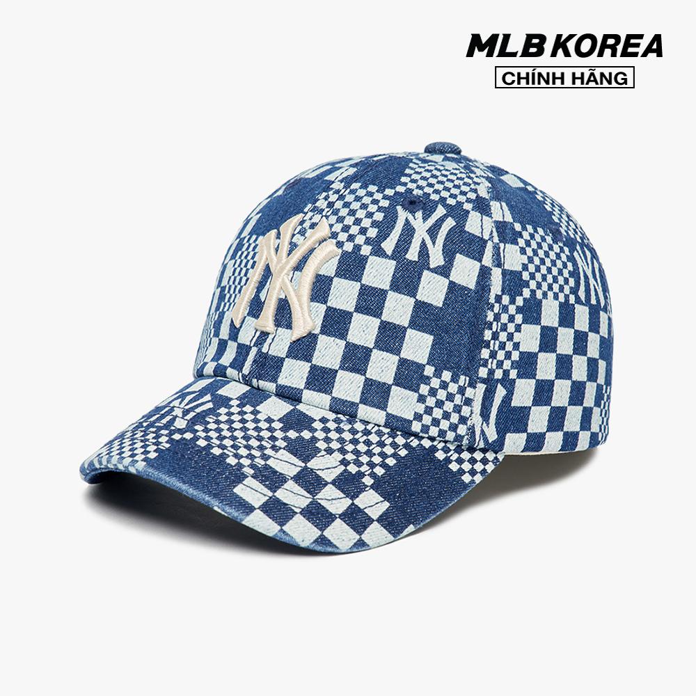 MLB - Nón lưỡi trai Checker Board Denim Ball 3ACP8602N-50BLS-F