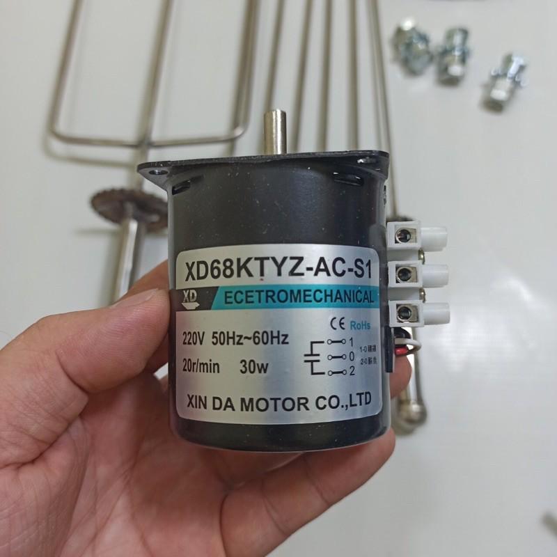 Mô tơ giảm tốc 220v - chọn bộ chế máy nướng tự động