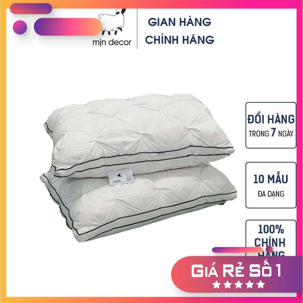 Ruột gối lông vũ micro fiber cao cấp (50x70cm) mềm mại êm ái