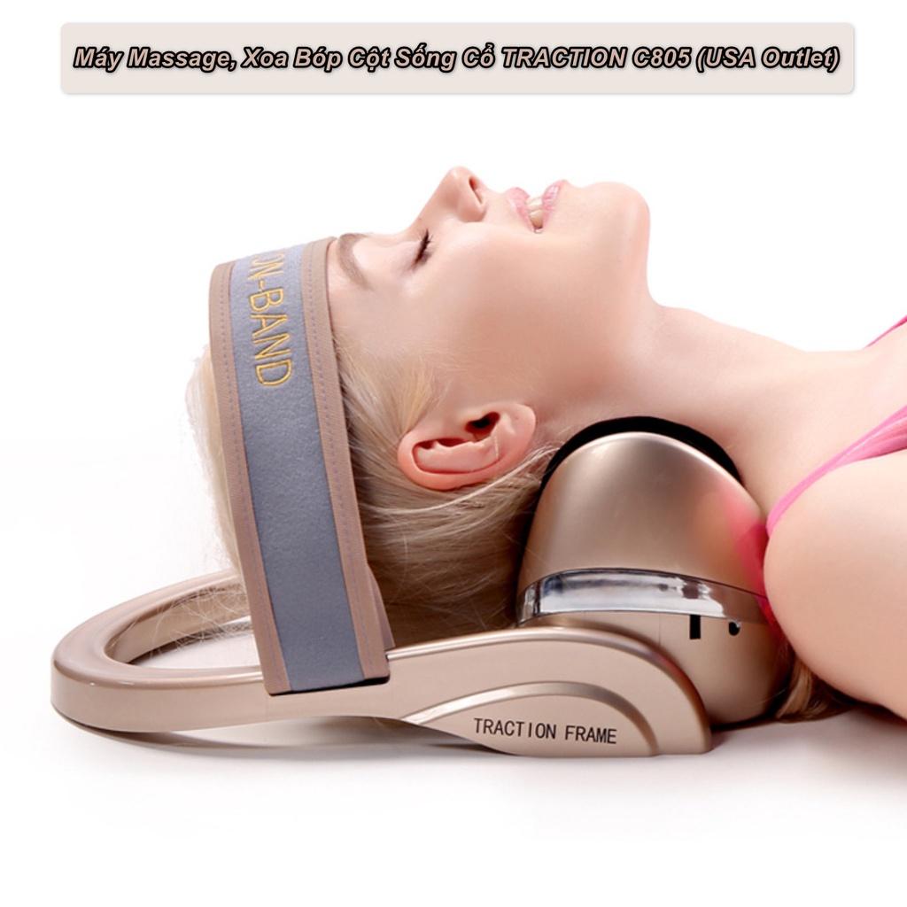Máy Massage, Xoa Bóp Cột Sống Cổ TRACTION C805 - Home and Garden