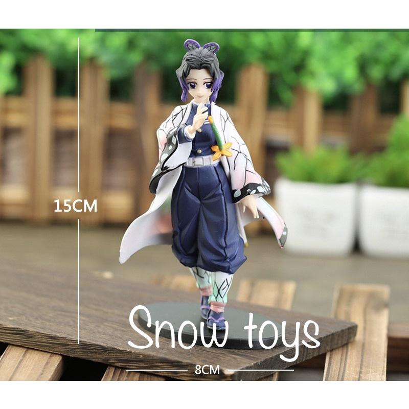 Mô hình Kimetsu No Yaiba - Mô hình thanh gươm diệt quỷ - Trùng trụ Kochou Shinobu - Shinobu Kocho - Cao 15cm