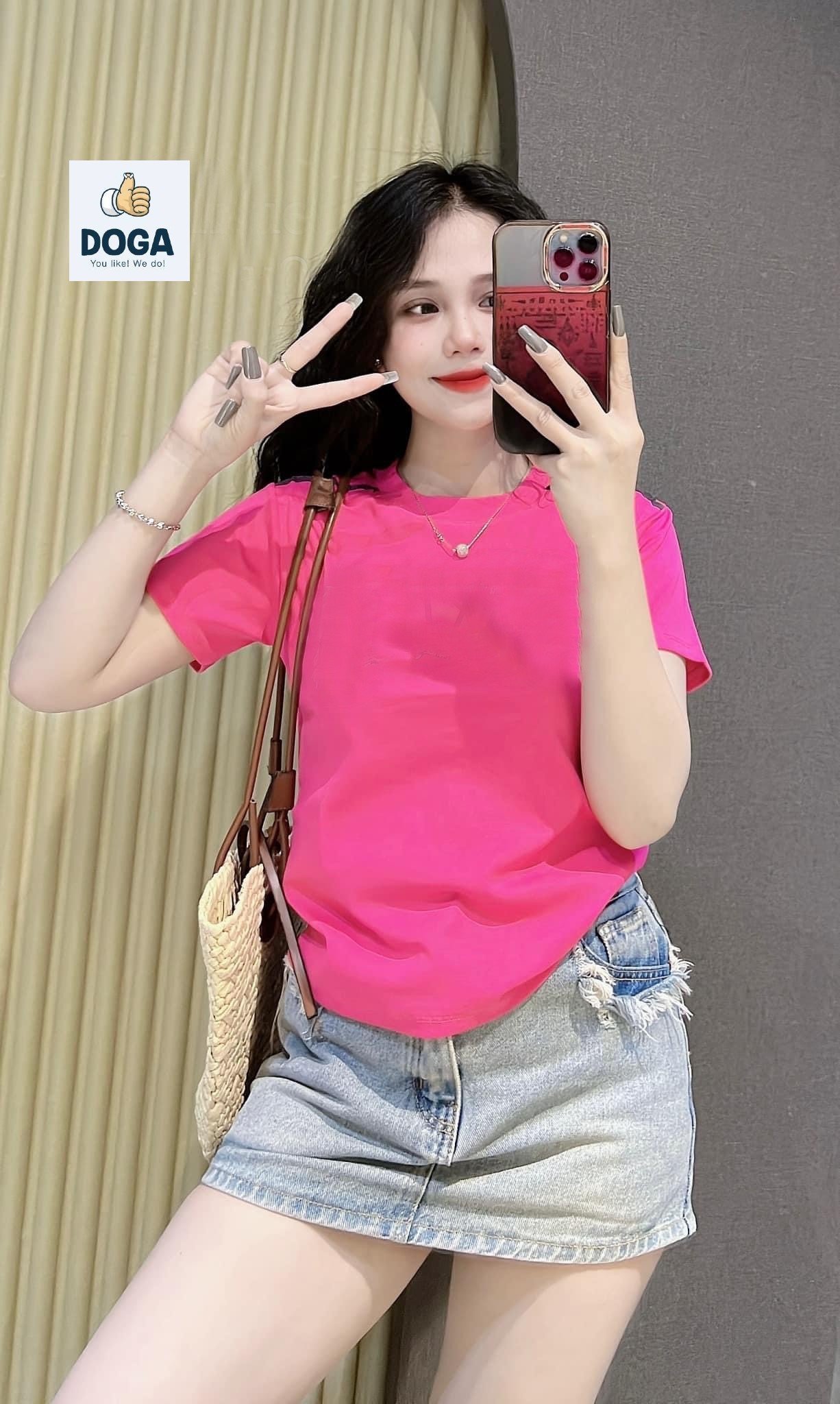 Áo Thun Trơn chất BORIP M161 dáng vừa trơn nhiều màu không xù lông