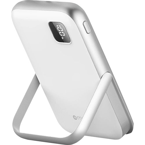 Sạc dự phòng kiêm sạc không dây Mazer Smallest MagAir 15W Charge.Stand 10000mAh PD20W M-MAGAIR16 - Hàng chính hãng