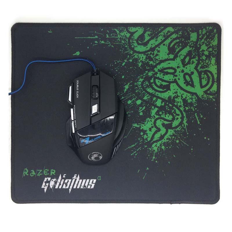 X7 3200DPI / 5500 DPI Chuột Chơi Game CF 7 Nút Thở Ánh Sáng Chuyên Nghiệp Trò Chơi Công Thái USB Có Dây chuột Chơi Game