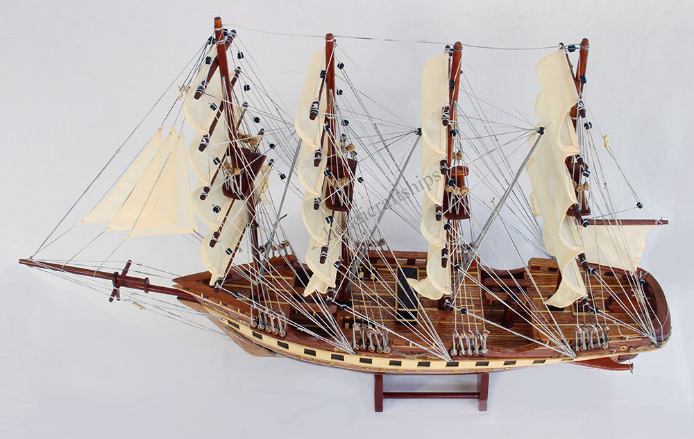 Thuyền trang trí nhà cửa France II thân 60cm C