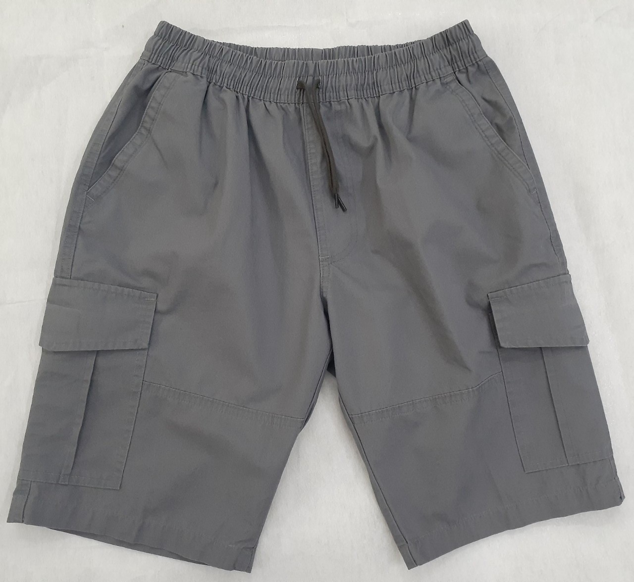 Quần lửng khaki nam lưng thun túi dán 2 bên - LTDSI