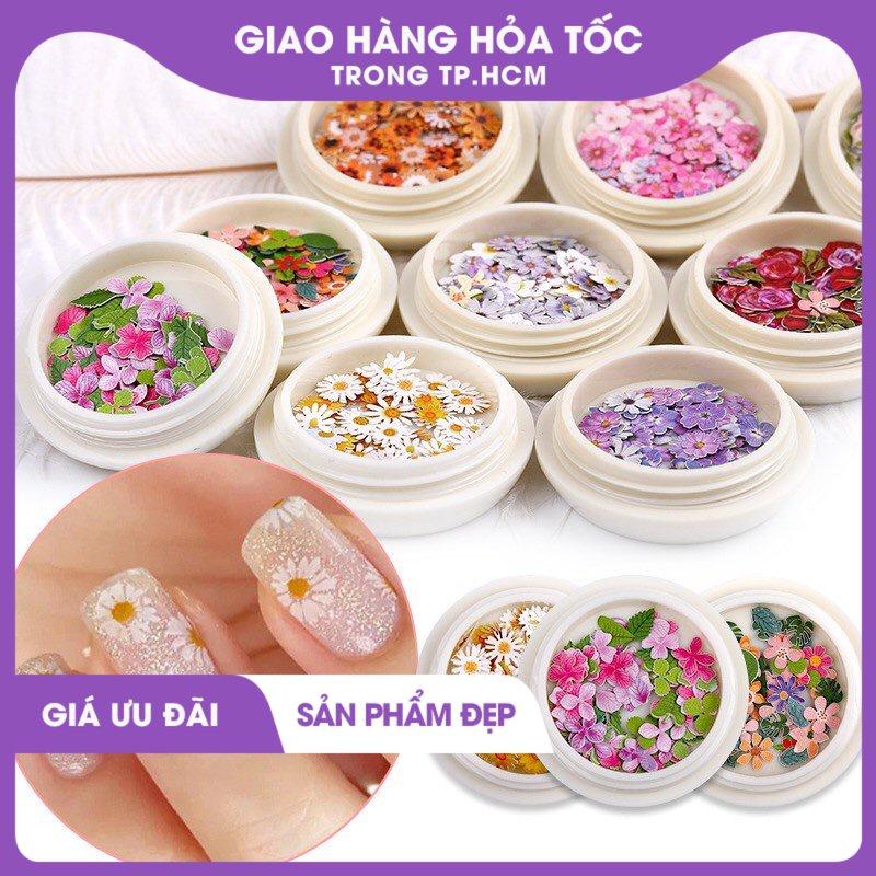 Phụ kiện trang trí móng hoa lá 3d 0958