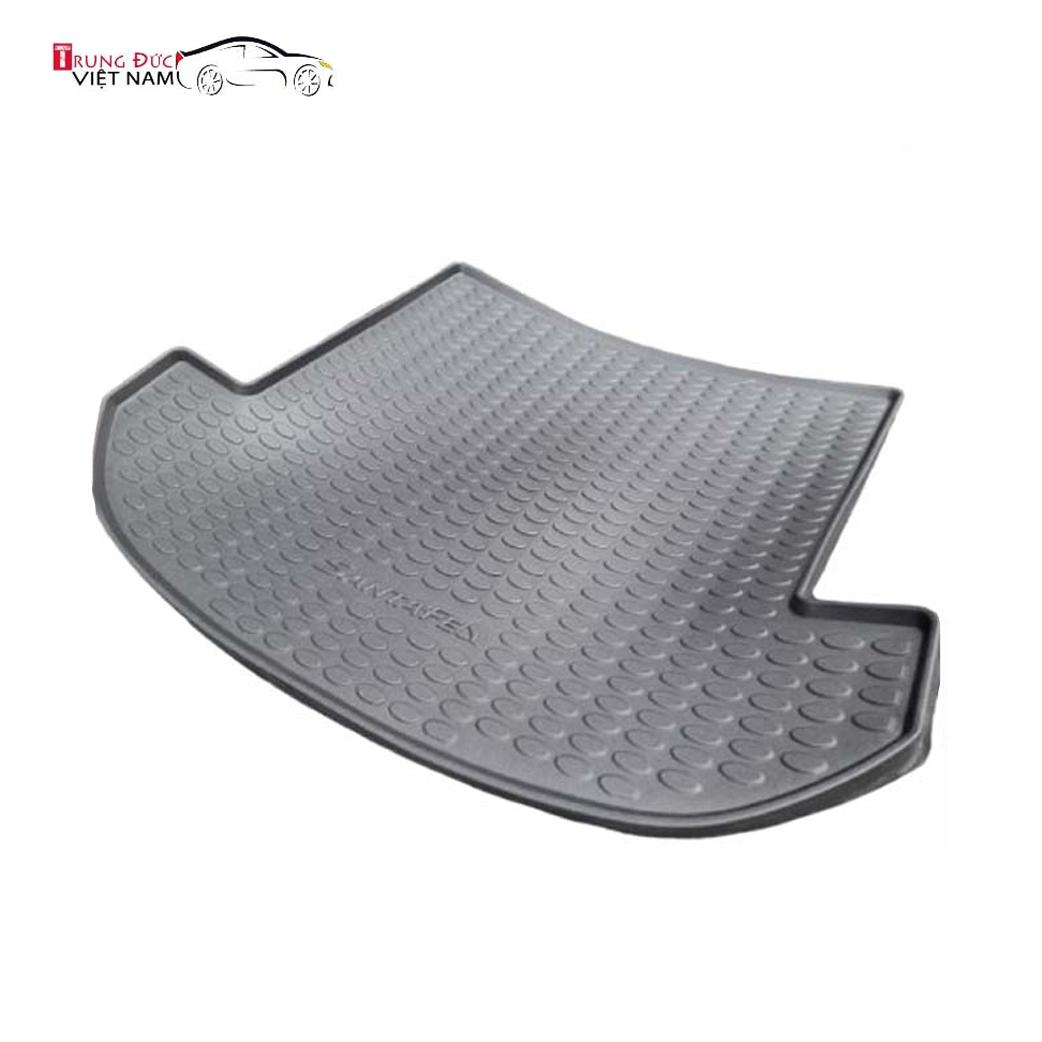 Lót cốp nhựa dành cho xe Hyundai Santafe - Hàng Chính Hãng