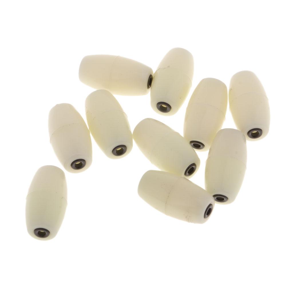 10pcs Plastic Luminous Fishing Float Bobbers Buoy