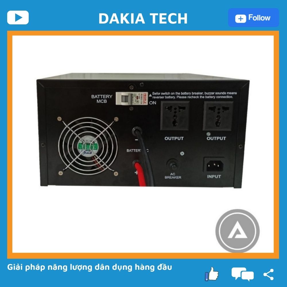 Bộ Lưu Điện UPS SongSin 1500VA- Hàng Chính Hãng