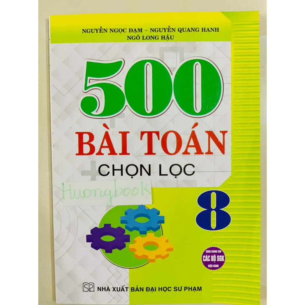 Sách - 500 bài toán chọn lọc 8